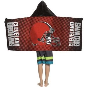 NFL Cleveland Browns "Dots" Youth Hooded Towel